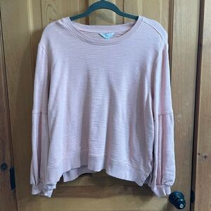 Time and Tru Blush Knit Top